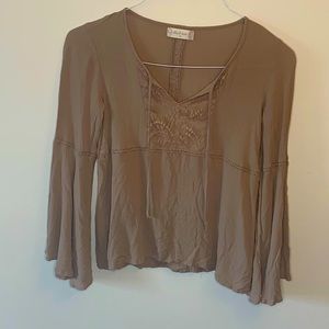 Altar’d State XS bell sleeve top